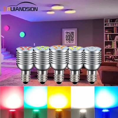 Ruiandsion E10 Bulb Crystal Lamp Wall Lamp Kitchen Home 2W 220V White 5 Colors • $5.99