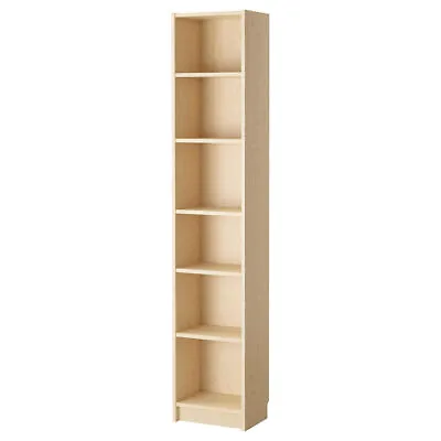 IKEA BILLY Bookcase Birch Veneer (40x28x202 Cm) • £144.08