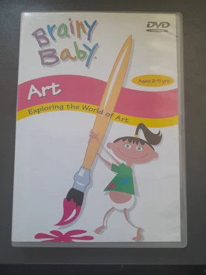 £5 • Buy 'Brainy Baby:  Art: Exploring The World Of Art .' Age: 2-5 Yrs, DVD R2, In VGC!