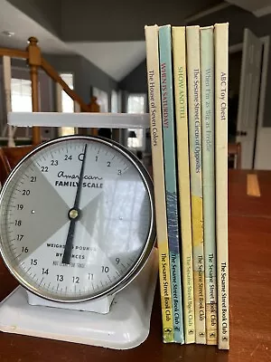 Vtg Lot Of 6 Sesame Street Book Club 1980's Hardcover Children's Books • $10