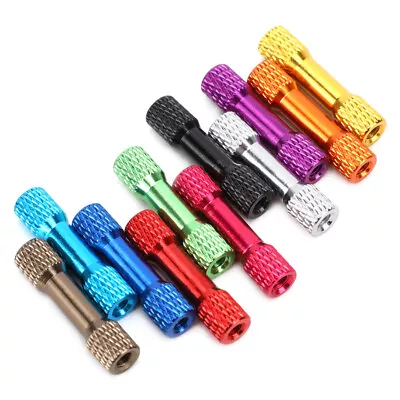 M3*25mm Knurled Aluminum Standoff Column Spacer Pillar For RC Drone Multicopter • £11.14