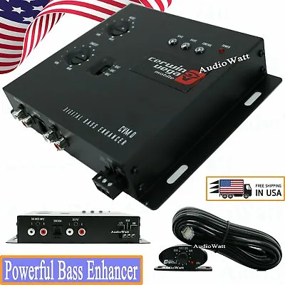 Cerwin-Vega CVM0 Digital BASS Booster Epicenter BX10 W Remote Bass Knob Control • $69.99