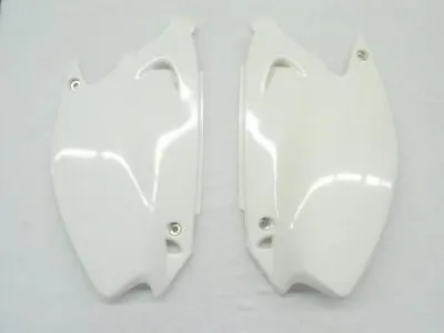 UFO Plastics Side Panels - White KAWASAKI KX125 2003-2005 KX250 2003-2007 • $46.62