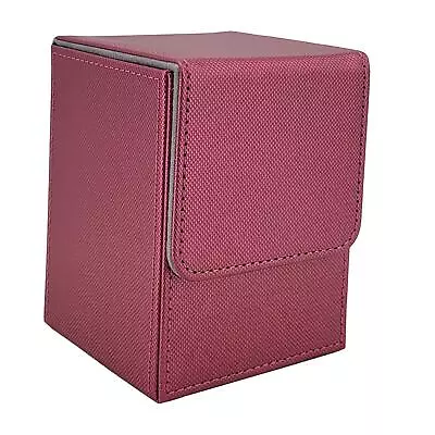 Card Deck Box Durable Collectible Cards Container TCG Album Card Storage Box • £13.57