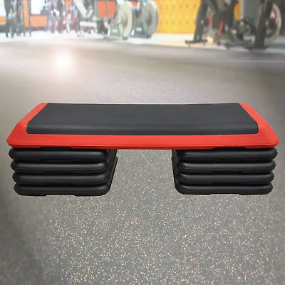 XL - Aerobic Step - 110cm*40cm Cardio Exercise Stepper - Red Stepper 8 Risers • $129.95