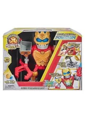 Treasure X Robots Gold Mega Treasure Bot 25 Levels Repair Rebuild Power Up • $34.89