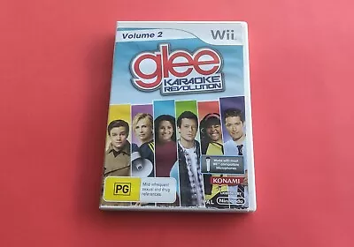 Nintendo Wii - Glee Karaoke Revolution Volume 2 - Complete With Manual • $7.55