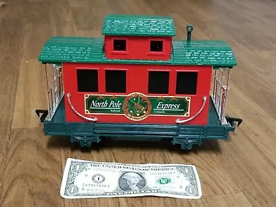 Eztec North Pole Express Train Lighted Caboose Scientific Toy Replacement Car • $29.99