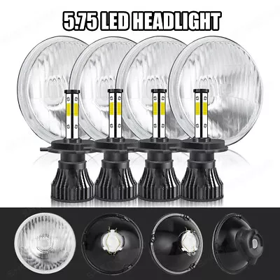 8x 5.75  5 3/4  LED Headlights Hi-Lo Sealed Beam For Chevy Impala El Camino • $135.99