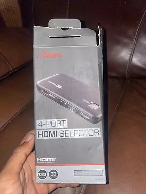 Rocketfish 4-port HDMI Switch Full HD 1080p Remote Control RFG1185  • $30