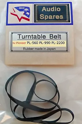 Turntable Belt For Pioneer Turntable  PL-560   PL-990   PL-2200 • $25.95