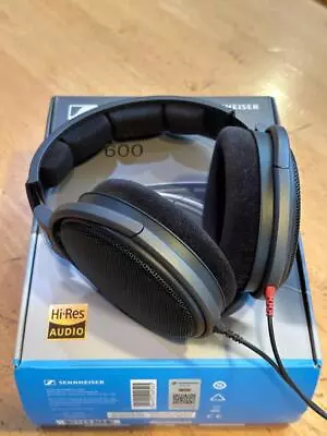 HD 600 Sennheiser HD600 Audiophile Hi-Res Open Back Dynamic Headphone With Box • $407.83