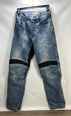 Vintage Icon Recon Asphalt Technologies Motorcycle Riding Jeans Pants Size 28 • $39.99