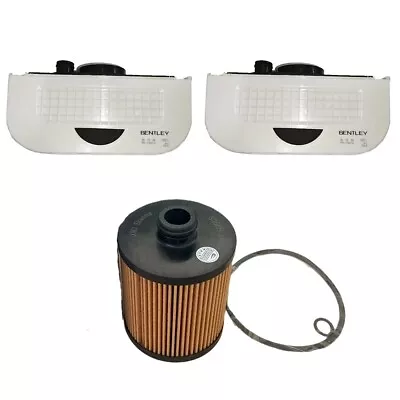 For Bentley Bentayga Air Intake Air Filters Oil Filter Kit OEM：36A133843 • $438.90