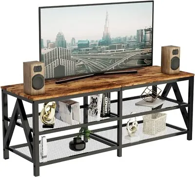 TV Stand For 60 65 Inch TV Long Entertainment Center 3-Tier TV Console Table • $118.27