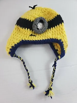 Minion Despicable Me Beanie Knit Hat Minion Movie Children's  • $49.98