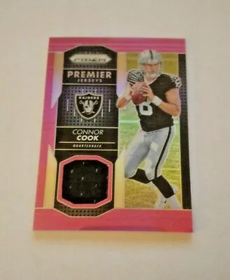 2016 Panini Prizm Premier Jerseys Pink Prizm #PPJ-CC2 Connor Cook Raiders • $2.50