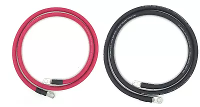 4 AWG Gauge Fully Assembled Battery Cables 1-15ft Lengths Positive Or Negative • $35.54