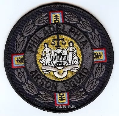 $4.35 • Buy Philadelphia  Arson Squad, Pennsylvania  (4  Round Size) Fire Patch