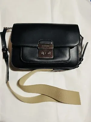 NWOT Michael Kors Sloan Editor  Messenger  Bag Color: Black • $129