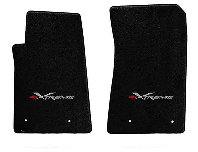 NEW! Black Floor Mats 2002-2004 Chevy S10 Embroidered Xtreme Logo Silver & Red • $138.99