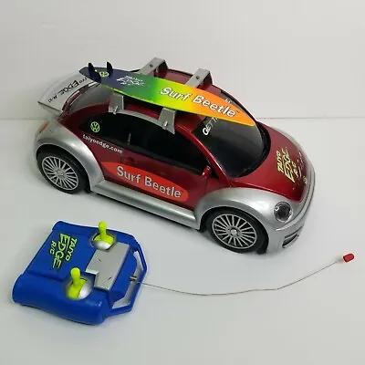 2001 Taiyo Edge R/C Red Volkswagen Surf Beetle Bug One Surfboard Tested Works • $26.40