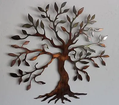 Olive Tree Of Life - Metal Wall Art - Copper 14   • $41.98