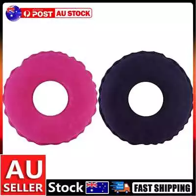 Inflatable Donut Chair Mat Anti-Decubitu Round Air Cushion For Travel Wheelchair • $10.39