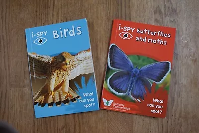 2 X I-spy Books Birds And Butterflies • £1.75