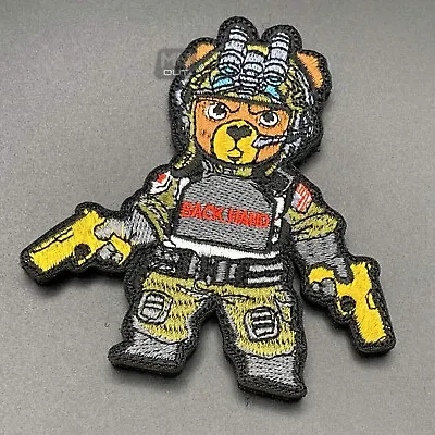 Tactical Teddy Bear Morale Patch Hook & Loop Operator Airsoft Military Army • £4.79