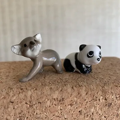 Hagen Renaker Miniature Baby Panda And Mama Koala LOT OF 2 Ceramic Figurines • $11.96