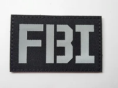 FBI Hook And Loop Patch Badge Tactical Morale Reflective Agent Costume • $11.99