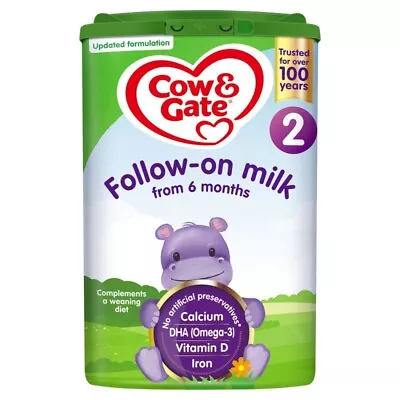 Cow & Gate 2 Follow On Milk Powder ( 800g ) 6-12mnths • £13.49