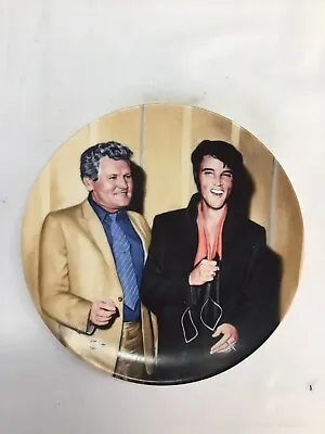 Elvis Presley: Looking At A Legend  Elvis Returns To The Stage  Collector Plate • $16.99