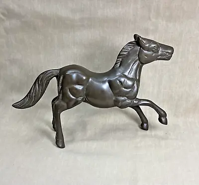 7-Inch Bronze Prancing Horse Sculpture Figure • $5.98