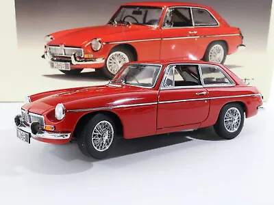 MGB GT Coupe MKII 69 Red Autoart Millennium 1:18 Scale Model 76601 W/ISSUE • $200