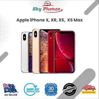 $445 • Buy Apple IPhone X / Xr / Xs / Xs Max Unlocked Smartphone ( Excellent ) AU SELLER