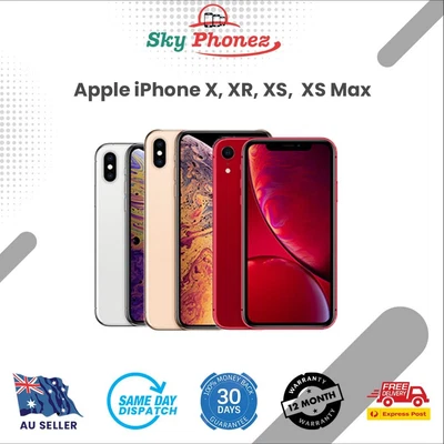 Apple IPhone X / Xr / Xs / Xs Max Unlocked Smartphone [ Excellent ] AU SELLER • $400