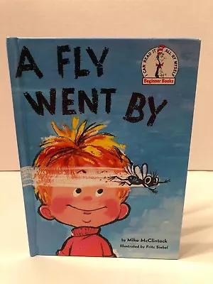 A Fly Went By Childrens Book Renewed 1986 Hardcover Mike McClintock • $3.99