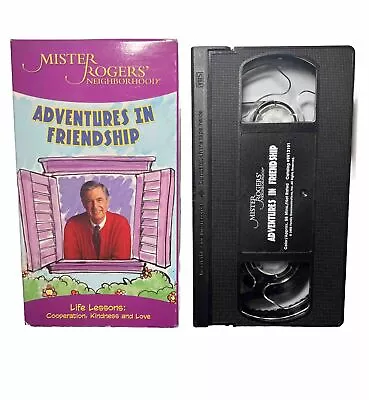 Mister Rogers' Neighborhood - Adventures In Friendship Life Lesson VHS 2005 • $9.99