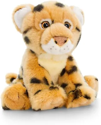 Adorable Handcrafted 18cm Keel Toys SW0839 Plush Leopard - Soft & Cuddly • £9.99