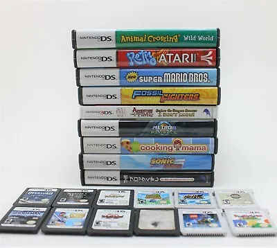 Nintendo 3DS DS GB And GBA Video Games Pick N' Play Updated 6/19/2023 • $7