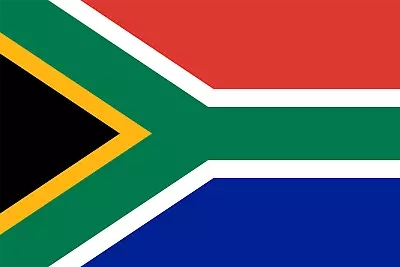 Large South Africa African Flag 5X3FT Vivid Cricket Sports Games Fan Support • £4.19