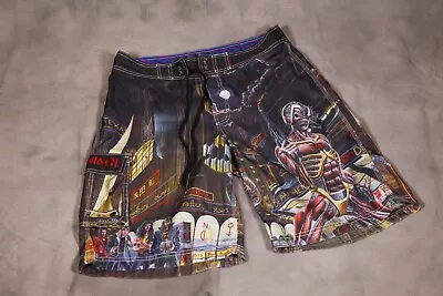 Dragonfly Iron Maiden Board Shorts Size 32 • $100