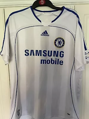 £22 • Buy CHELSEA LONDON Away Shirt Jersey ADIDAS 2006-2007 Adult SIZE L