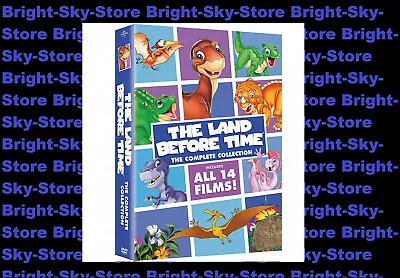 1/14 Land Before Time Complete 14 Movie Films Collection DVD Box Set New 1-14 • £24.75