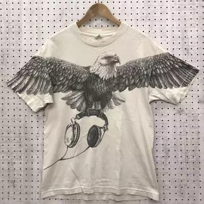 Headphone Eagle Animal Print T-Shirt Men'S Made In Mexico Old • $110.65