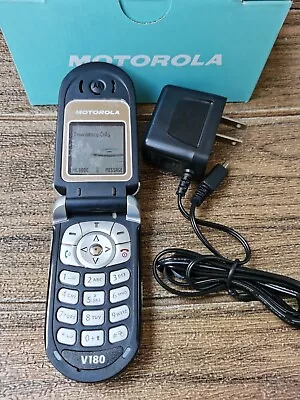 98% N Ew Motorola V180  Classic Unlocked GSM Mobile Cell Phone • $51