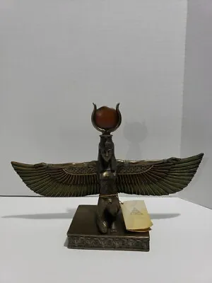 Vintage - Egyptian Winged - Isis Open Wings Statue - GOOD CONDITION • $60