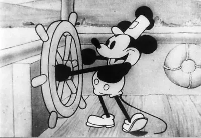 Steamboat Willie [Mickey Mouse]  1928  :  Archival Quality Art Print To Frame • $55